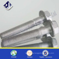 Fastener Hex Flange Steel Bolt (Zinc)